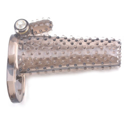 Black Sleeve With Bumps And Bullet 