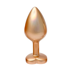 Gleaming Love Pearl Gold Butt Plug 