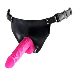 ToyJoy Pink Powergirl Strap On Vibr