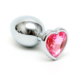 Small Butt Plug With Heart Shaped C