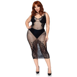 Leg Avenue Dual Strap Halter Dress 