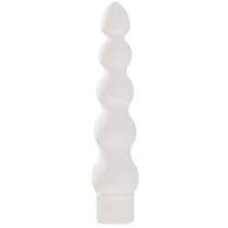 White Nights 7 Inch Ribbed Anal Vib