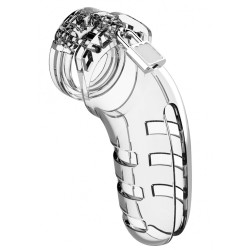 Man Cage 06 Male 5.5 Inch Clear Cha