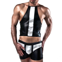 Passion Black And White Shorts And 