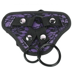Me You Us Lace Harness With Bullet 