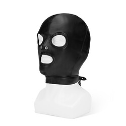 Me You Us Black Hood With Eyes Nose