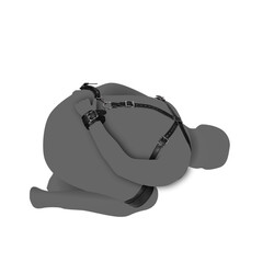Body Harness with Thigh and Hand Cu