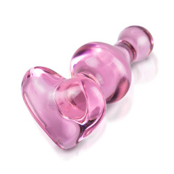 Icicles No.75 Pink Heart Glass Butt