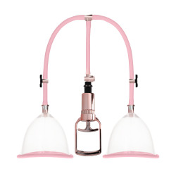 Pumped Breast Pump Medium Rose Gold