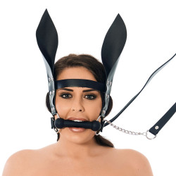 Horsebit Mouth Gag With Reins And E