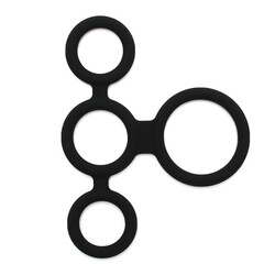 Rimba Quatro Cock Ring And Ball Spl