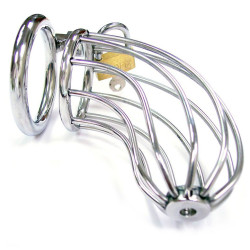 Rouge Stainless Steel Chasity Cock 