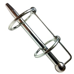 Rouge Stainless Steel Double Ring S