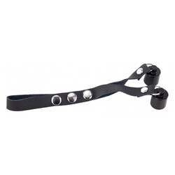 The Red Leather Ball Stretcher With