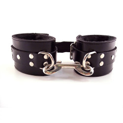 Rouge Garments Black Fur Wrist Cuff