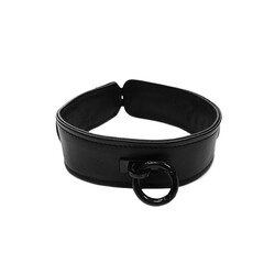 Rouge Garments Plain Black Leather 