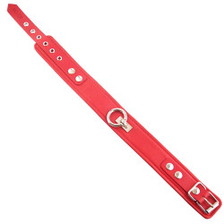 Rouge Garments Plain Red Leather Co