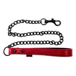 Rouge Garments Leather Croc Print L