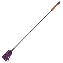 Rouge Garments Riding Crop With Woo