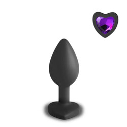Small Heart Shaped Diamond Base Bla