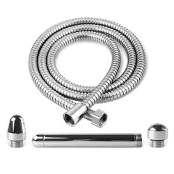 Metal Shower Cleaning System With 3
