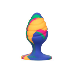 Cheeky Medium Swirl Tie Dye Butt Pl