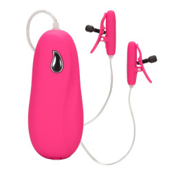 Heated Vibrating Nipple Teasers Pin