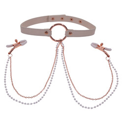 Sex and Mischief Collar with Nipple