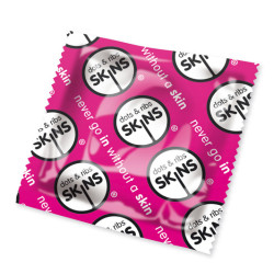 Skins Condoms Dots And Ribs x50 (Pi